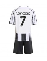 Juventus Francisco Conceicao #7 Domácí dres pro děti 2025-26 Krátký Rukáv (+ trenýrky)